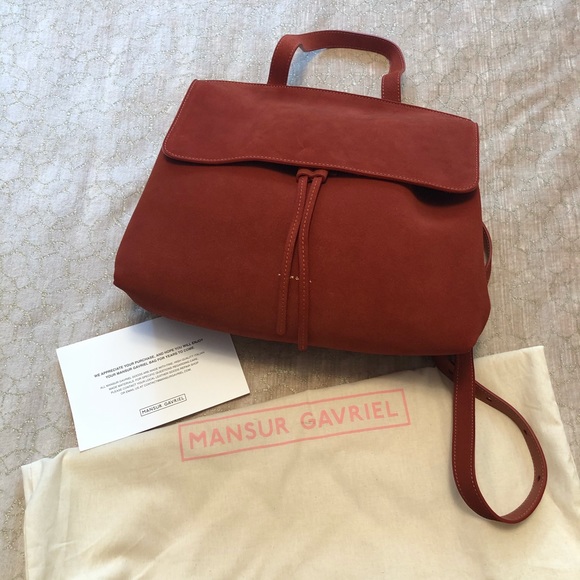 ♦️SOLD♦️Mansur Gavriel Lady Bag in Burnt orange suede - Picture 2 of 15